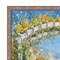 Slim Silver Pewter Leaf Floral Star Picture Frame 12x20 frame
